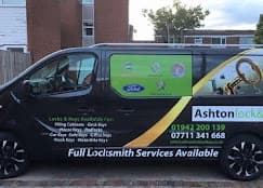 Ashton Lock & Key mobile locksmith van fully equipped for emergency callouts across Wigan and Ashton-in-Makerfield