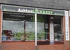 Ashton Lock & Key shop on the high street in Ashton-in-Makerfield — your local locksmith and key cutting centre